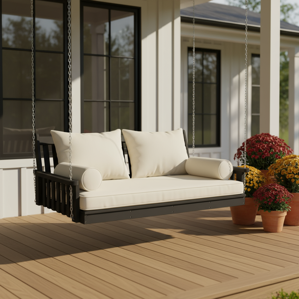 Twin Poly Winslow Swing Bed by PorchCraft