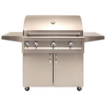 Artisan 36-Inch 3-Burner Professional Freestanding Gas Grill With Rotisserie & Light (ARTP-36C-NG/LP)