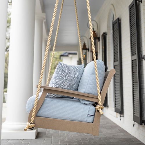 Berlin Gardens Classic Terrace Loveseat Swing