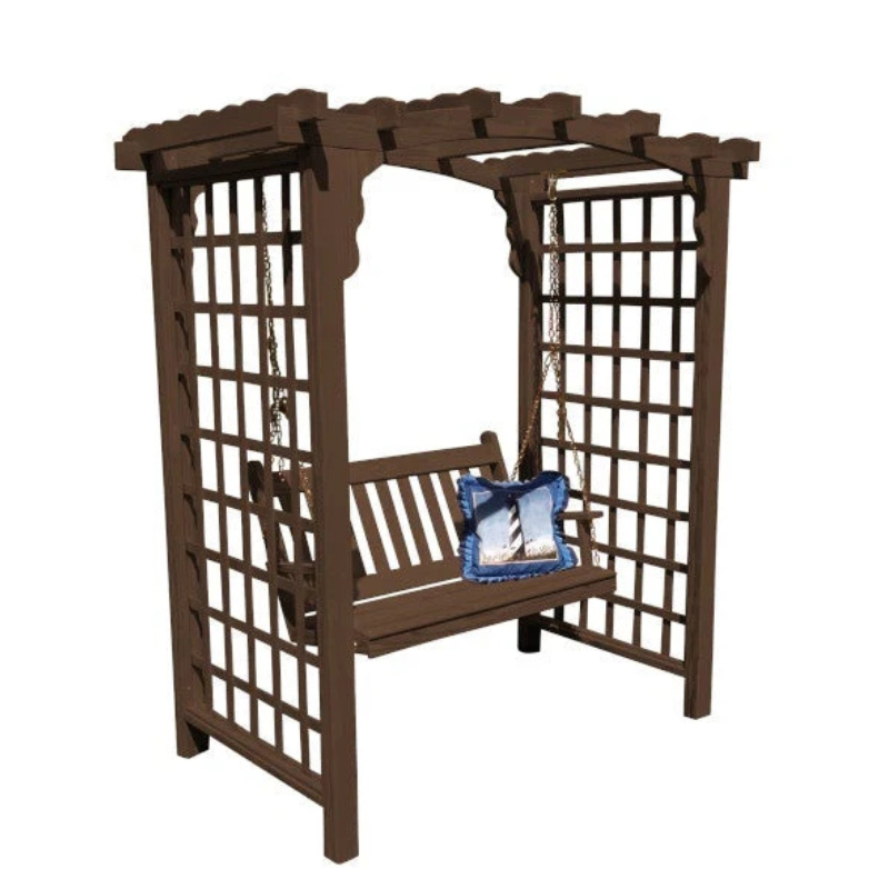 Cambridge Cedar Arbor & Swing