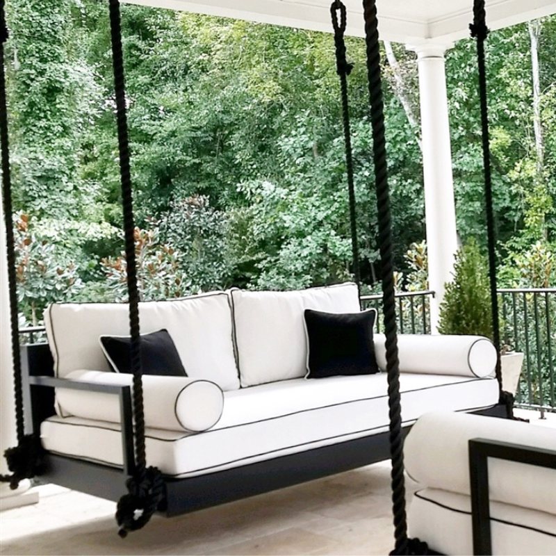 Cedar Charlotte Swing Bed