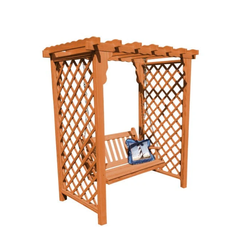 Covington Cedar Arbor & Swing