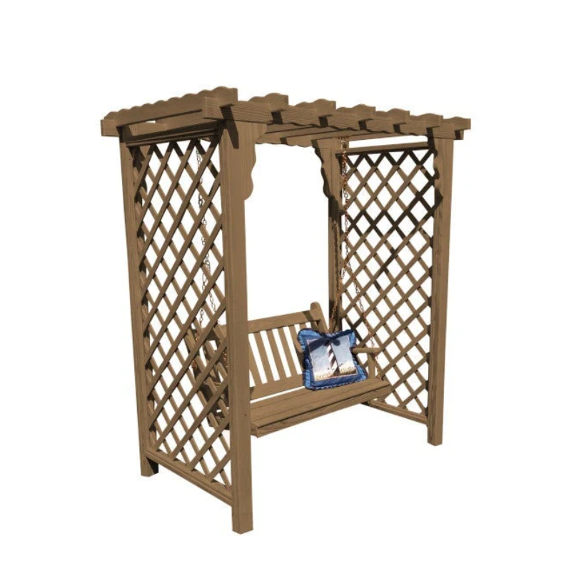 Covington Cedar Arbor & Swing