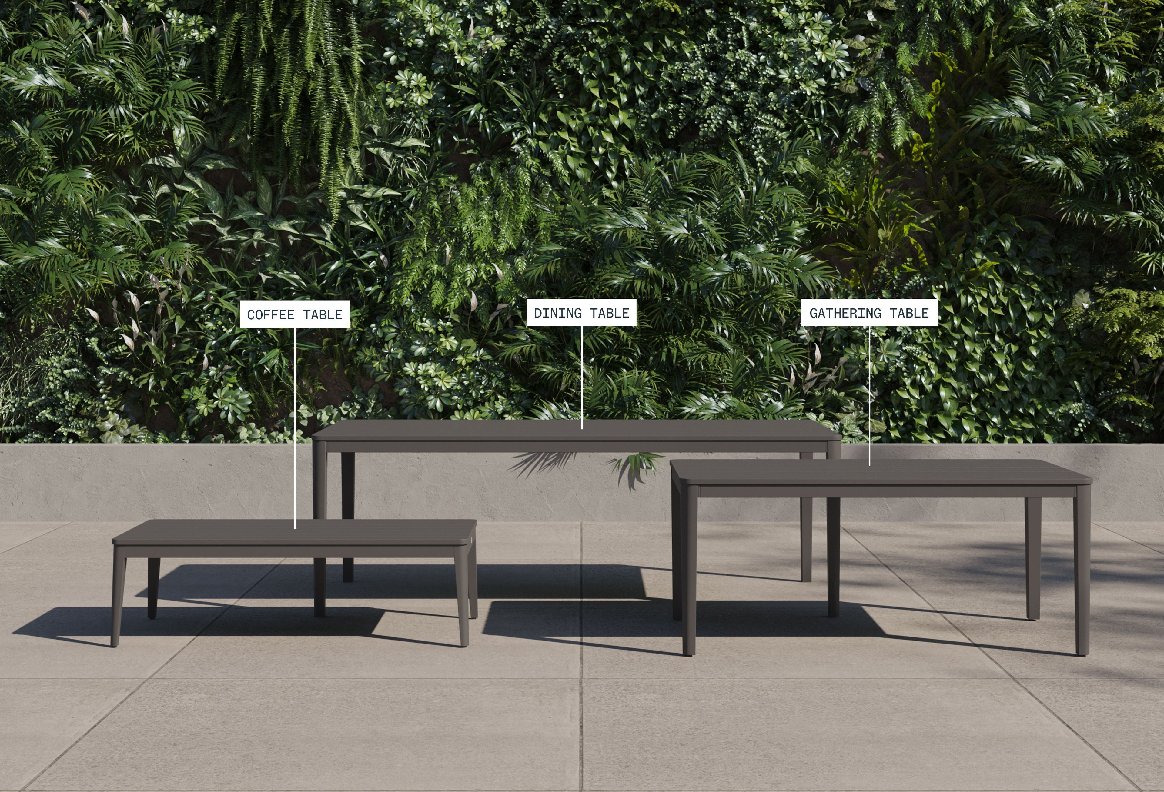 Aluminum Gathering Table