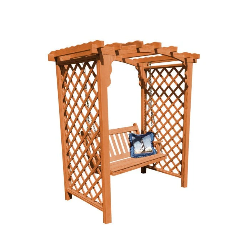 Jamesport Cedar Arbor & Swing