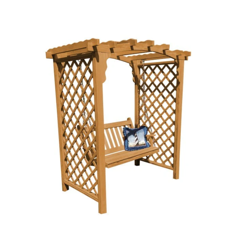Jamesport Cedar Arbor & Swing