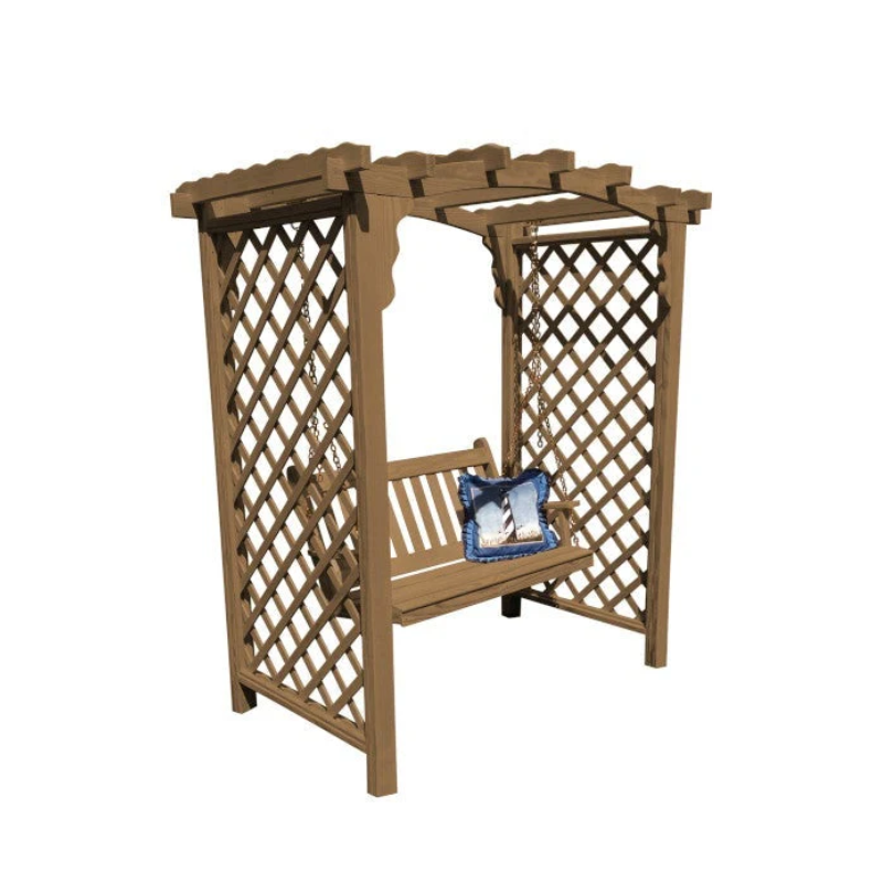 Jamesport Cedar Arbor & Swing