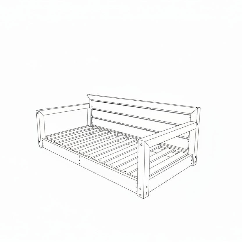 Kiawah Swing Bed