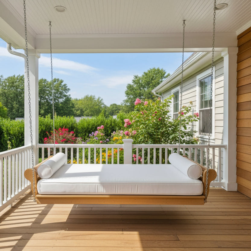 Newberry Poly Swing Bed (cushions included)