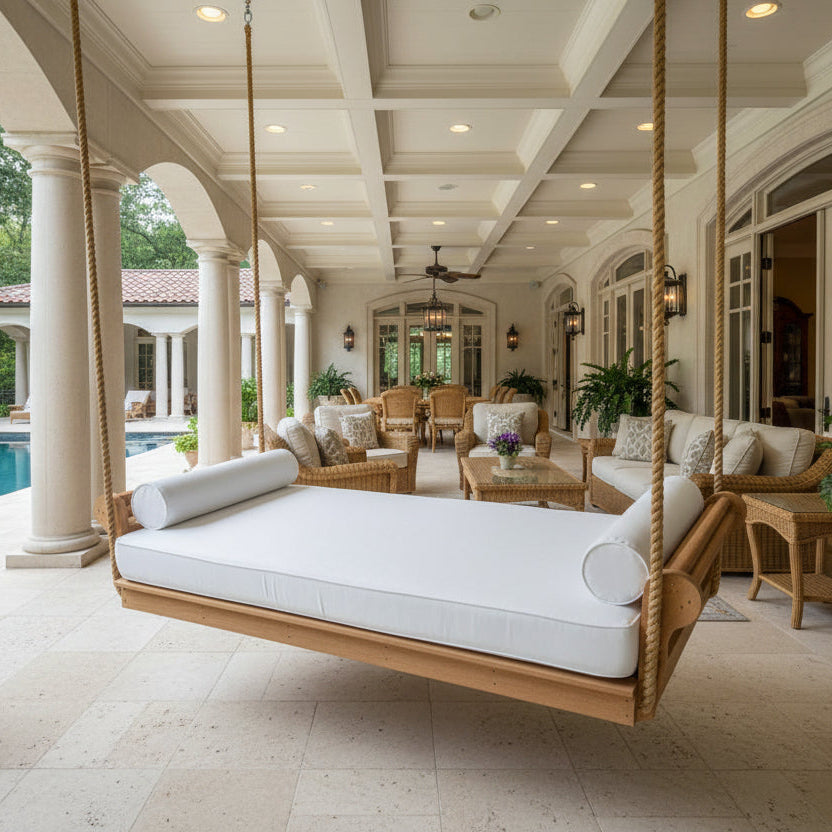 Newberry Poly Swing Bed (cushions included)