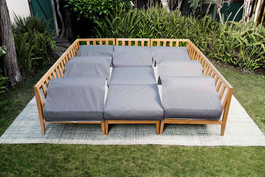 Teak Outdoor Modular Daybed