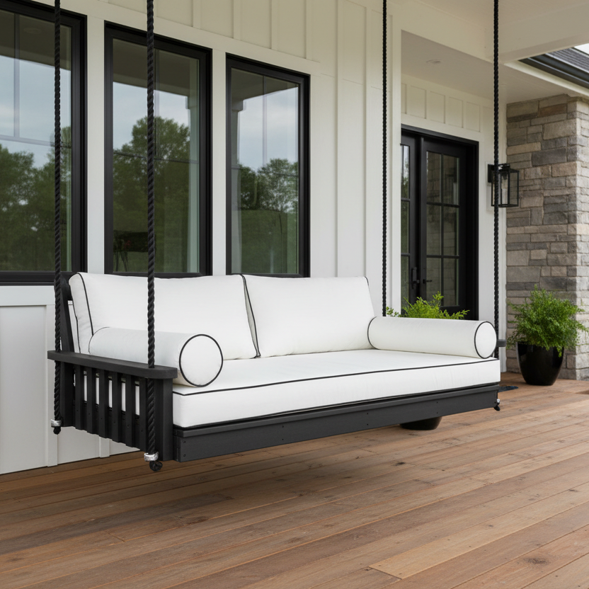 Twin Poly Winslow Swing Bed by PorchCraft