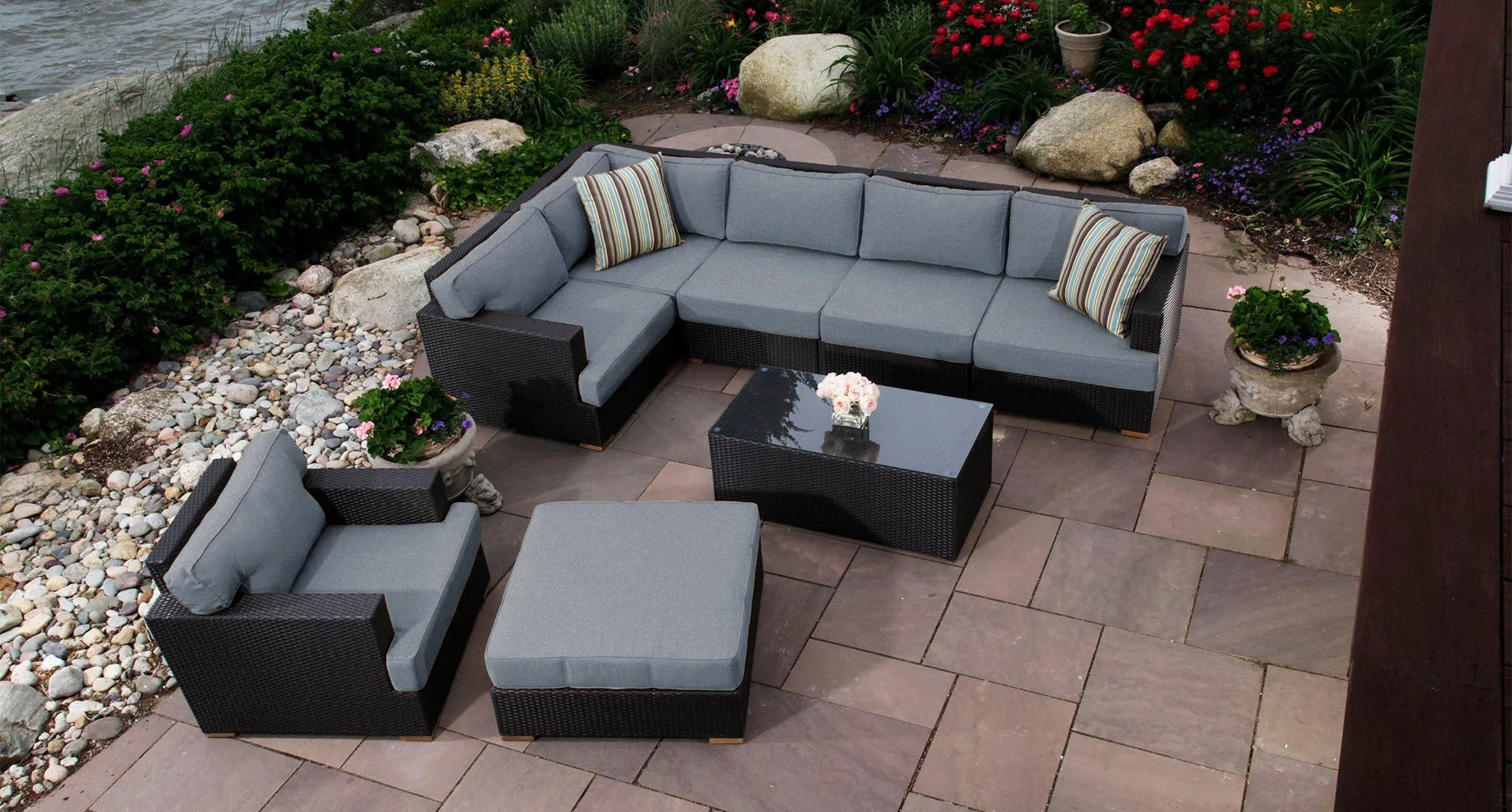 Salina Outdoor Sectional Set