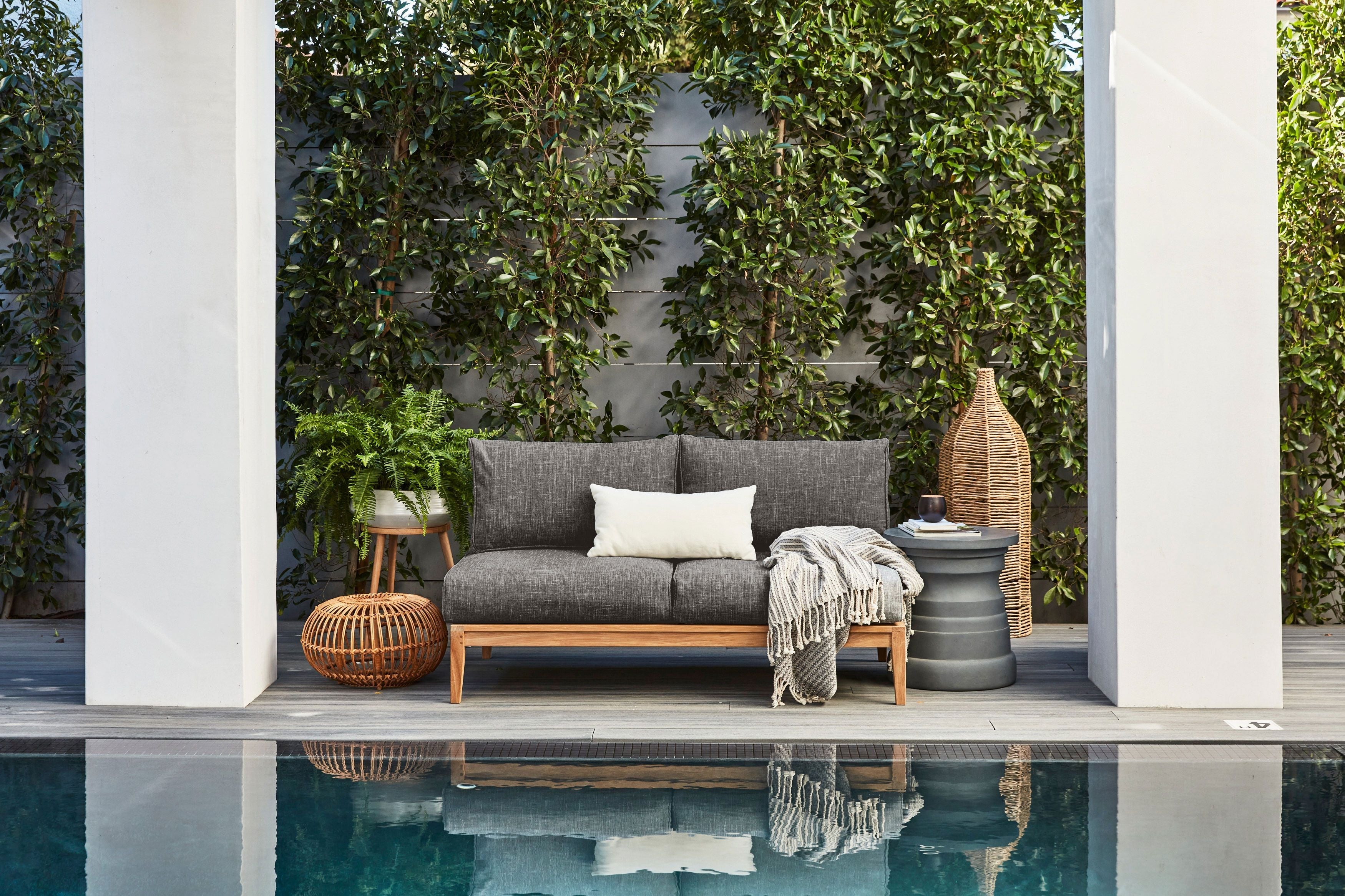 Teak Outdoor Modular Daybed