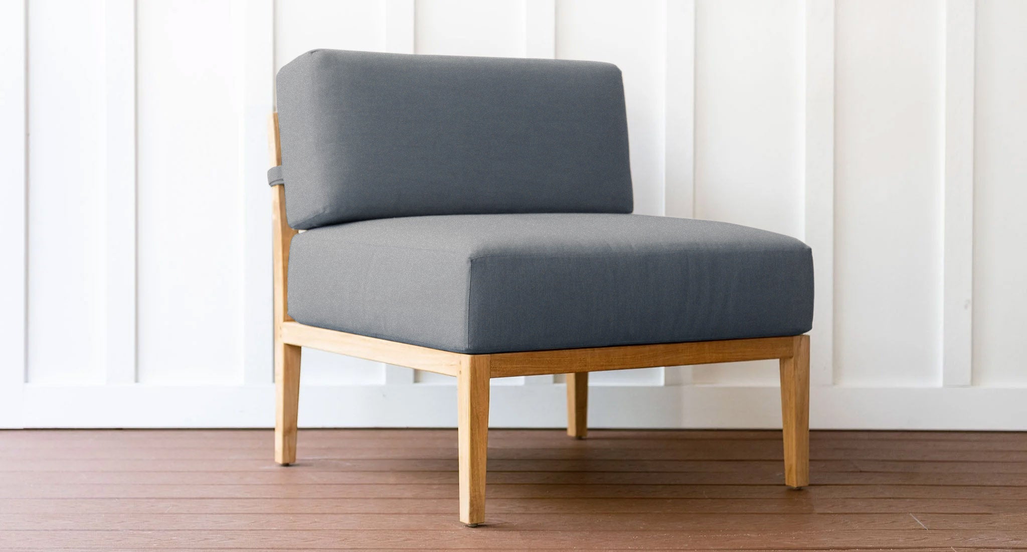Malibu Teak & Rope Outdoor Sofa & Loveseat Set