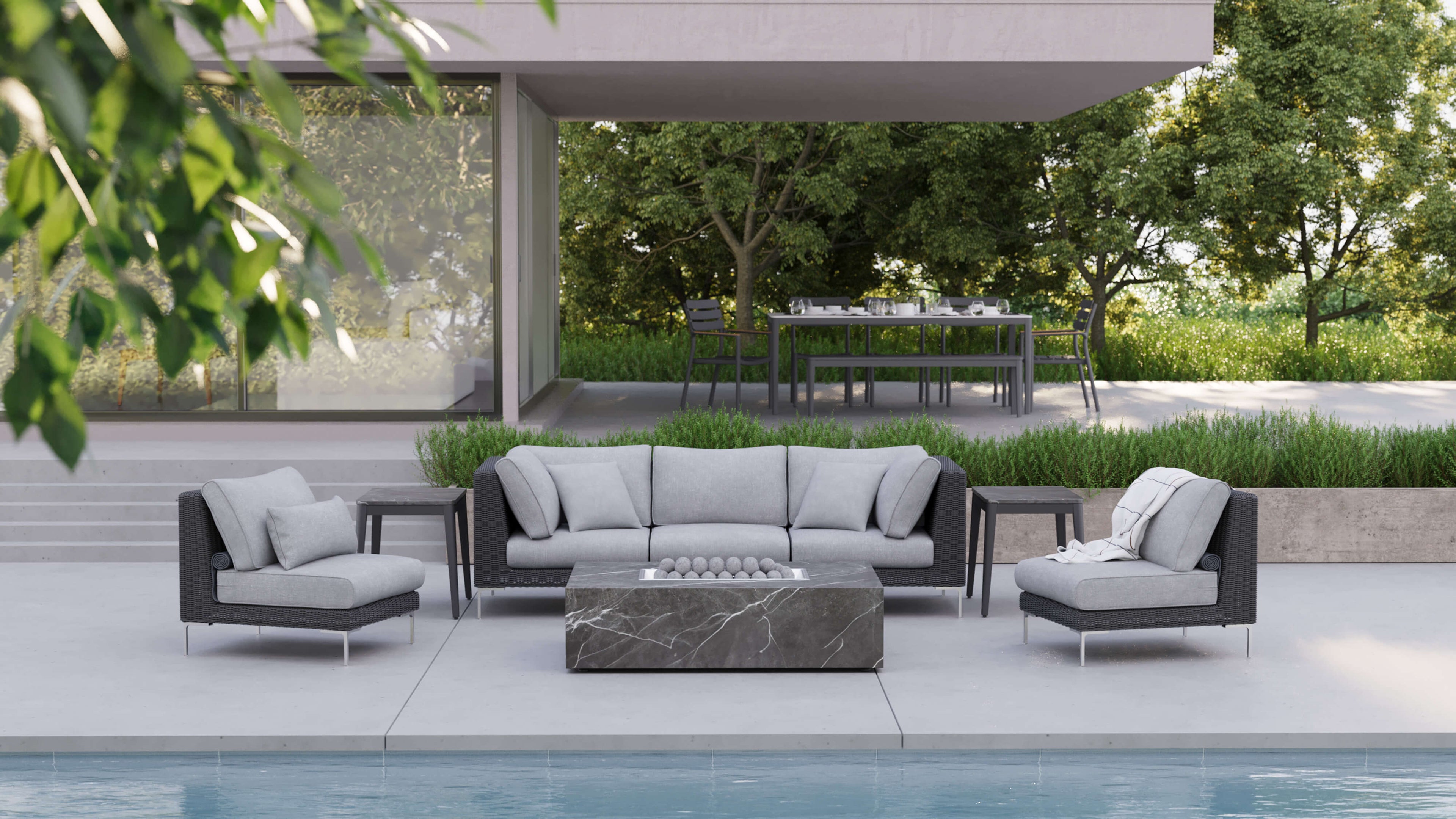 OuterStone Fire Pit - Rectangular