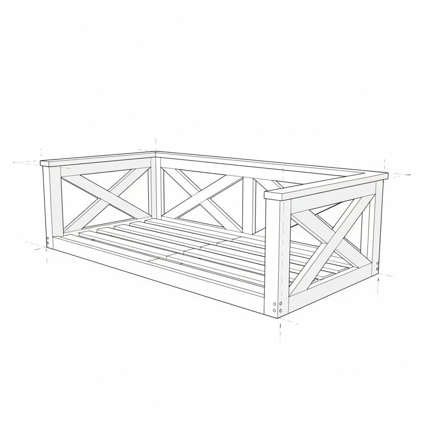Cooper River Swing Bed