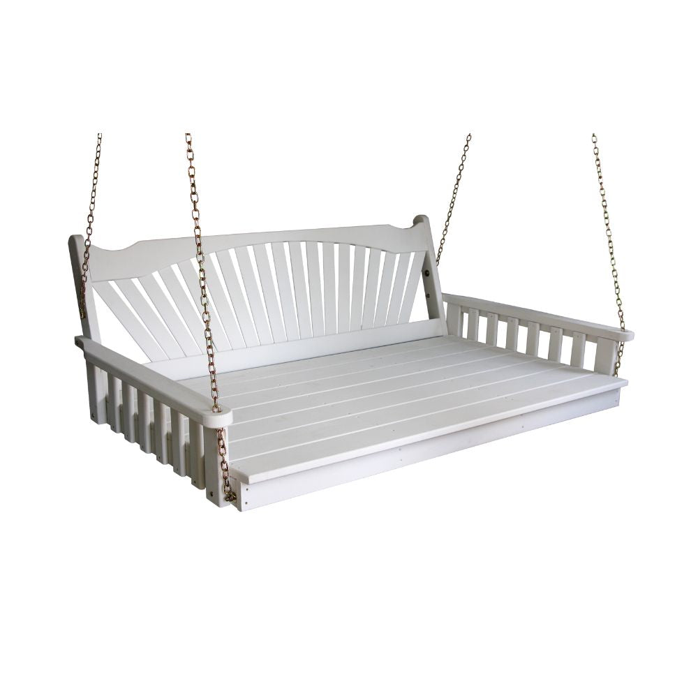 All-Inclusive Fanback Swing Bed Package with Sunbrella Cushions Included