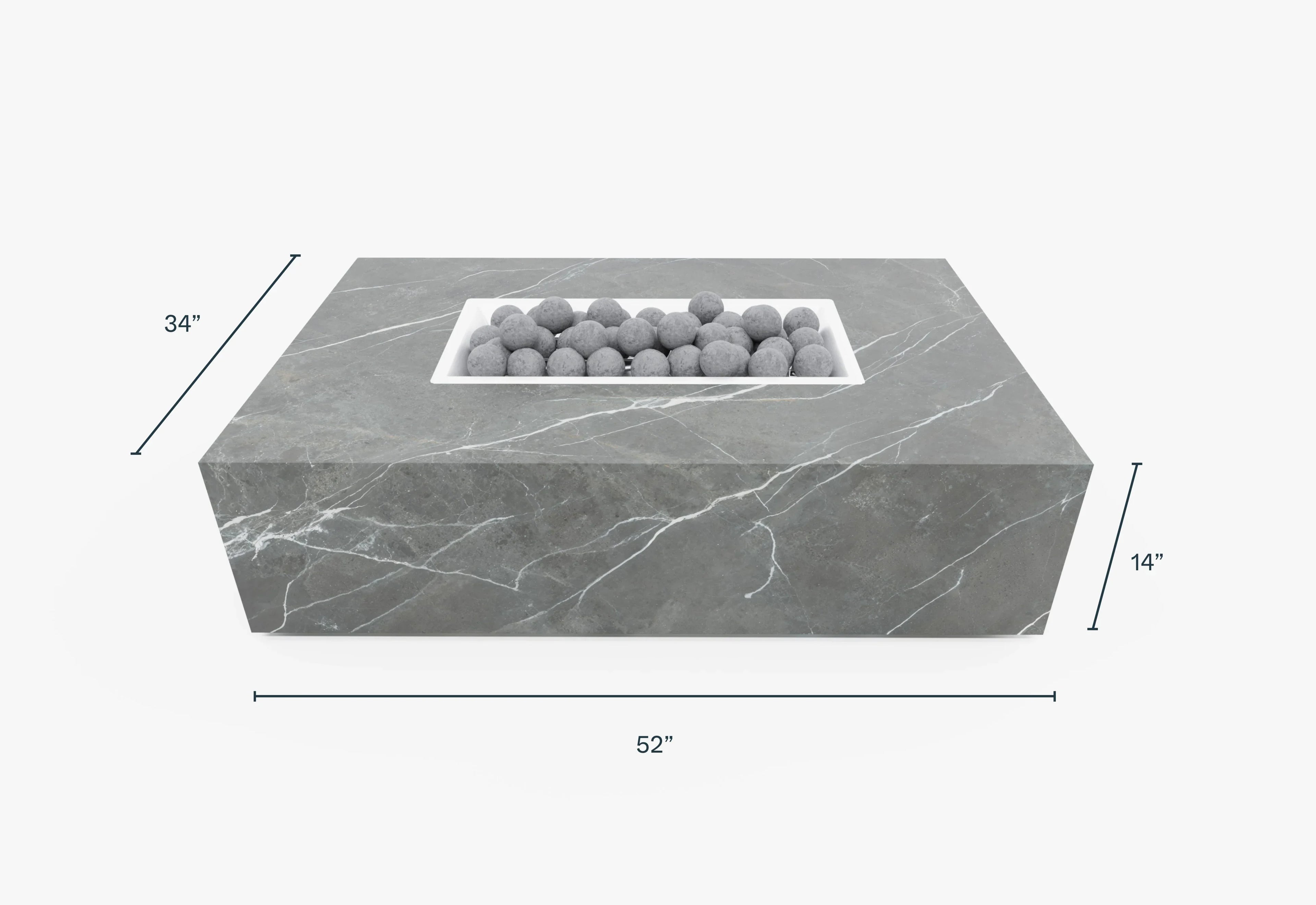 OuterStone Fire Pit Cooking Set + Propane Tank Cover - Rectangular