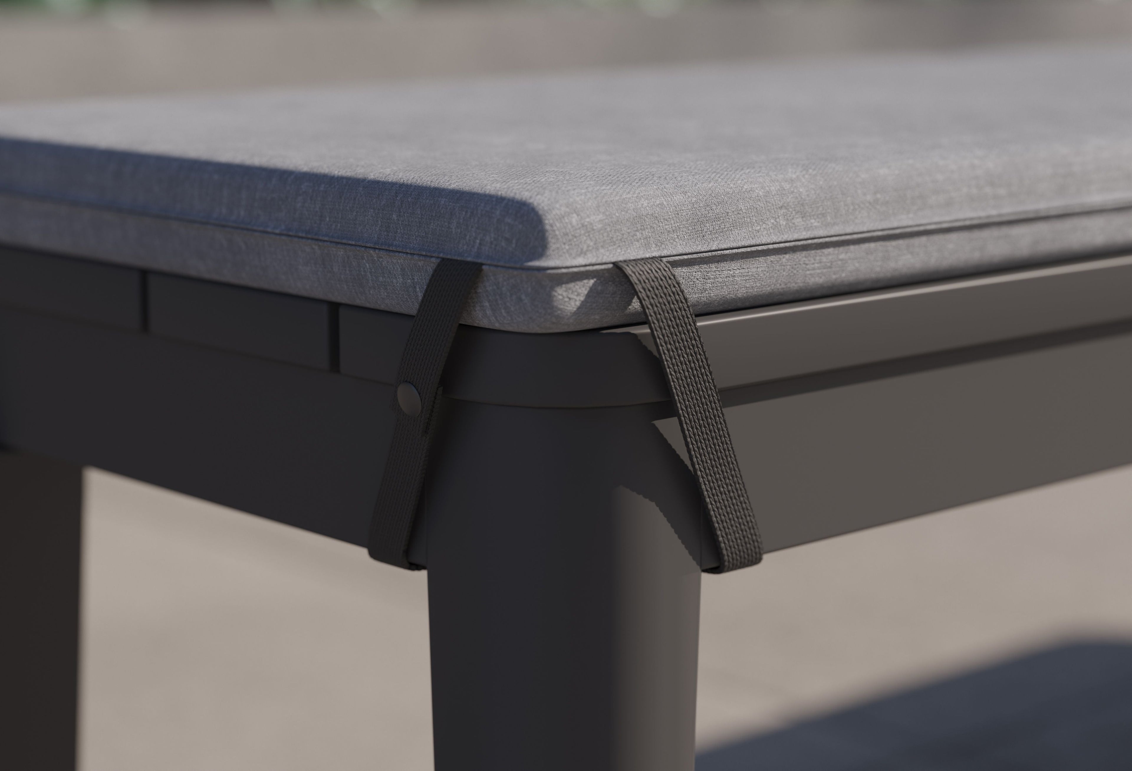Aluminum Outdoor Dining Bench