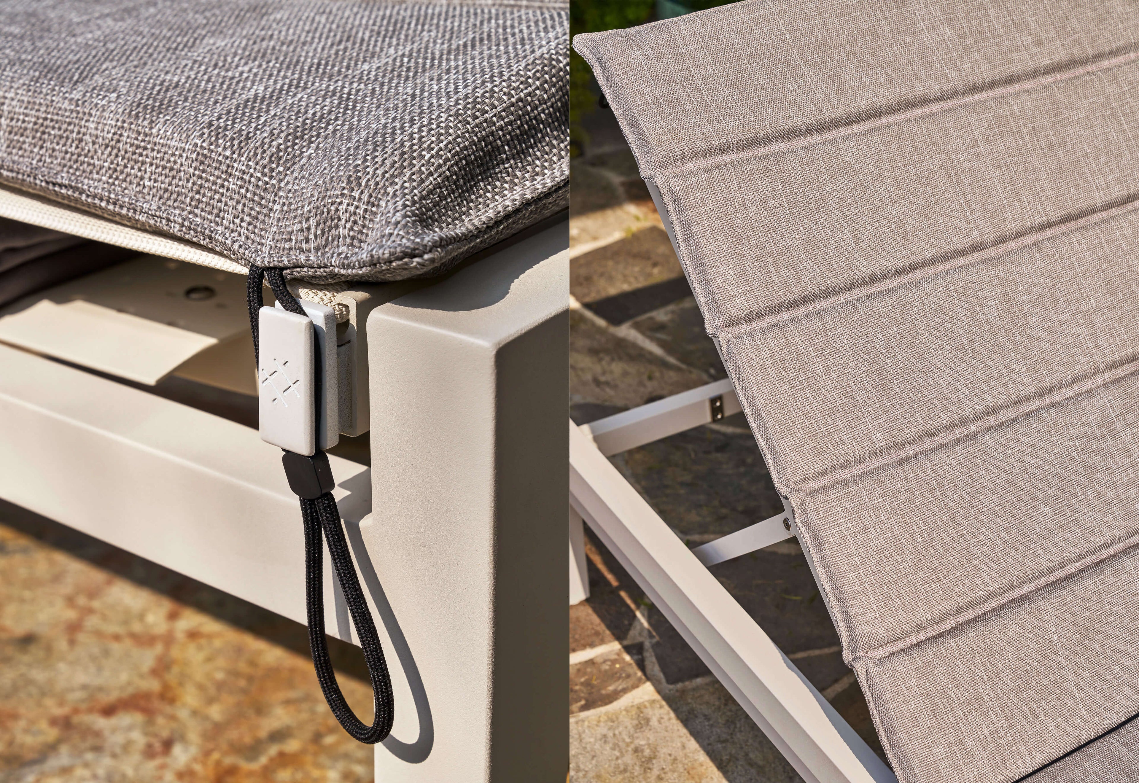 Aluminum Outdoor Core Chaise Lounge, Set of 2
