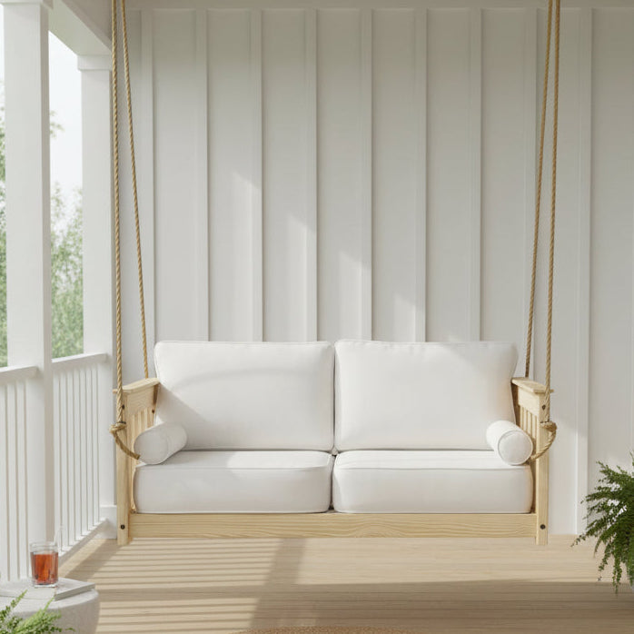Miley Poly Hanging Loveseat Swing by PorchCraft