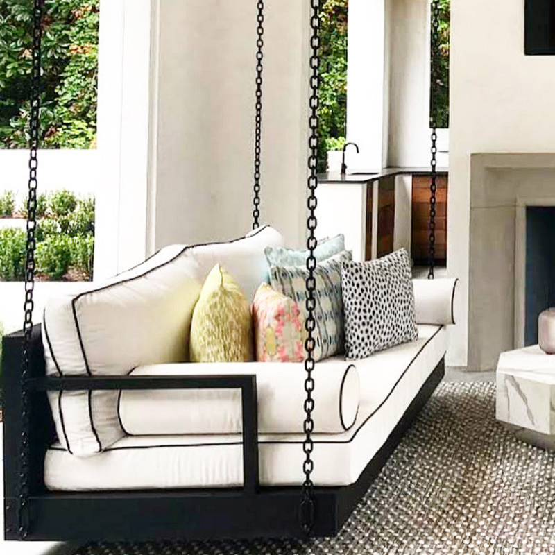 Cedar Charlotte Swing Bed
