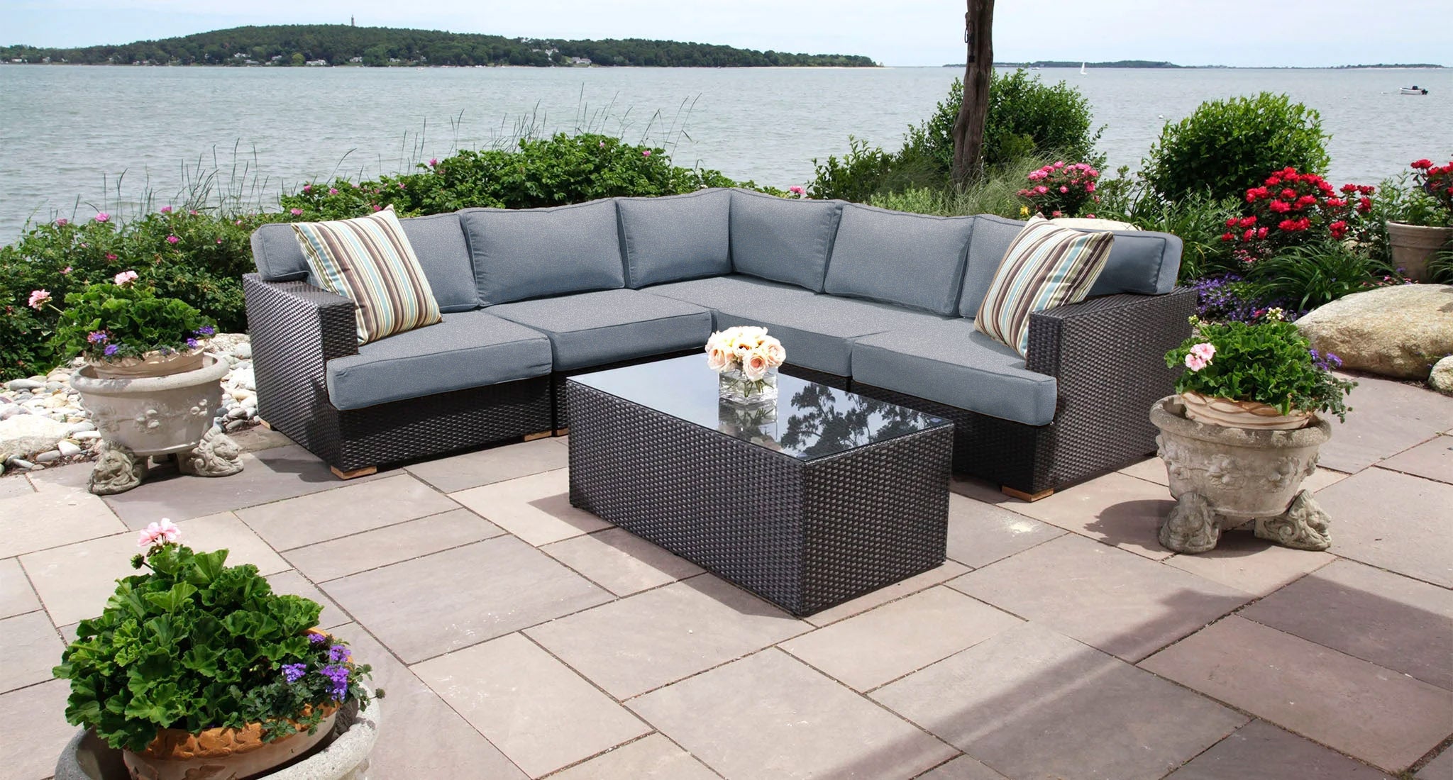 Salina Outdoor Sectional Set