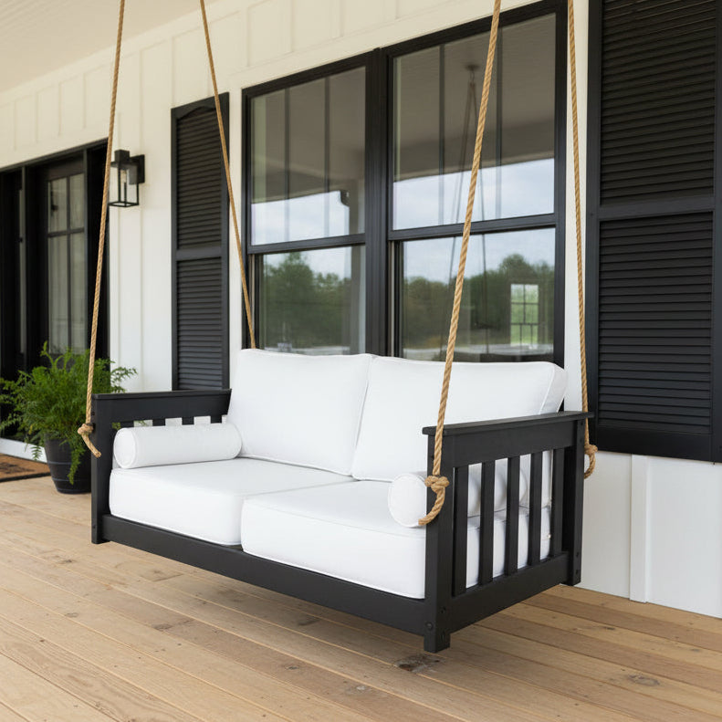 Miley Poly Hanging Loveseat Swing by PorchCraft