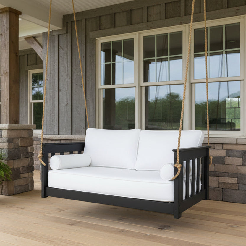 Miley Poly Hanging Loveseat Swing by PorchCraft
