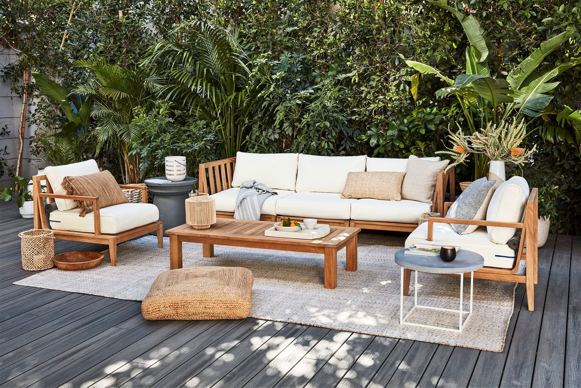 Teak Outdoor Soirée Bundle